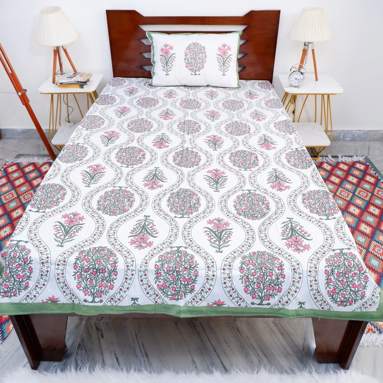 100% Pure Cotton Bed Sheet | Yami